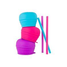 Gadget - Snug Straw Lid | Set Of Three